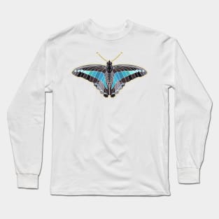 colorful natural butterfly Long Sleeve T-Shirt